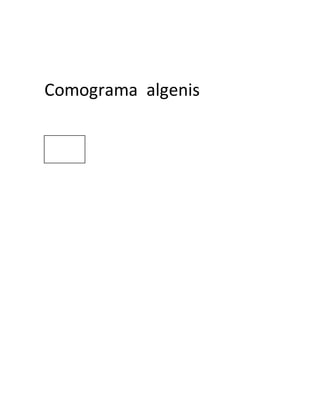 Comograma algenis
 