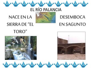 EL RÍO PALANCIA
NACE EN LA
SIERRA DE “EL
TORO”
DESEMBOCA
EN SAGUNTO
 
