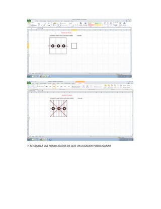 7. SE COLOCA LAS POSIBILIDADES DE QUE UN JUGADOR PUEDA GANAR