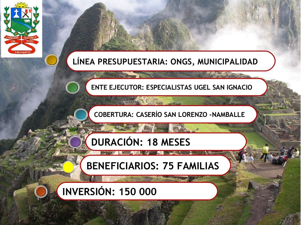 Proyecto ugel san ignacio