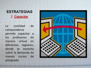 JUSTIFICACIÓN Actualmente, se vive una época de cambios constantes los cuales ocurren a velocidades vertiginosas, donde las TIC, conforman la plataforma de referencia para la construcción del conocimiento requerido para el cambio que deseamos. Esta investigación  se justifica, en virtud de que se busca mostrar la realidad actual de la Universidad Beta en materia de recursos y preparación tecnológica  con que cuenta el personal docente de dicha institución. En este sentido, el programa de capacitación que propone este proyecto garantizaría una preparación en materia tecnológica de vanguardia con respecto a los contenidos, instructores, actividades y recursos, de esta manera los docentes podrán adquirir herramientas y técnicas que contribuyan al desarrollo de competencias tecnológicas para desempeñarse en forma eficiente en el entorno pedagógico virtual sin perder la condición humana. 