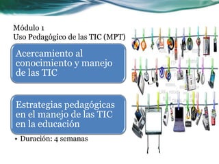 Módulo 1Uso Pedagógico de las TIC (MPT)