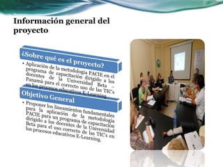 Información general del proyecto