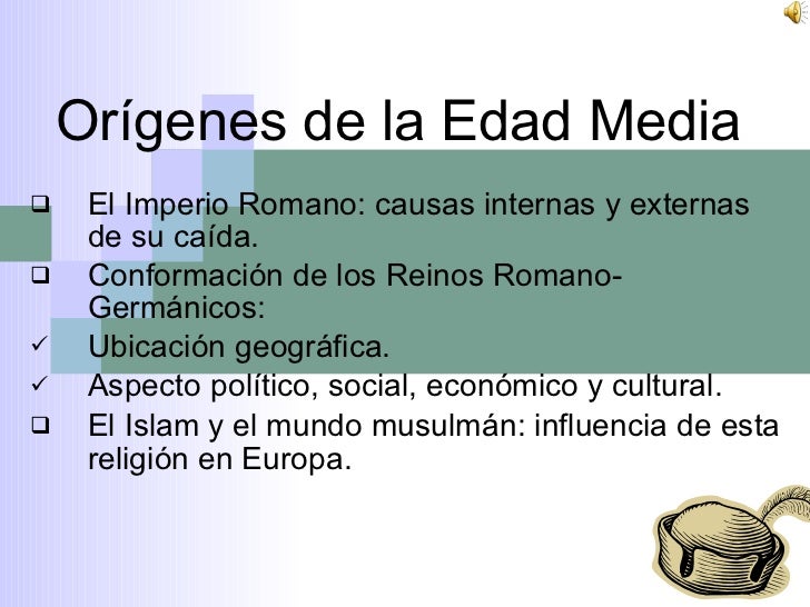 Qué Episodio Dio Origen La Edad Media