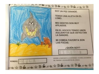 Proyecto vida en el mar nivel 4 años EI