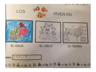 Proyecto vida en el mar nivel 4 años EI