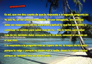 PROYECTO DE VIDA I.E. "MAYS"