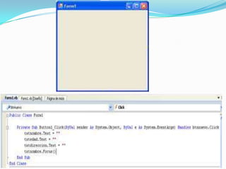 Proyecto visual basic 2008 edition express.