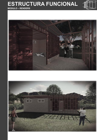 ESTRUCTURA FUNCIONAL
MODULO – RENDERS
 