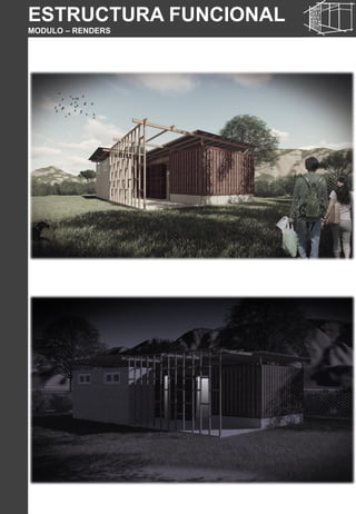 ESTRUCTURA FUNCIONAL
MODULO – RENDERS
 