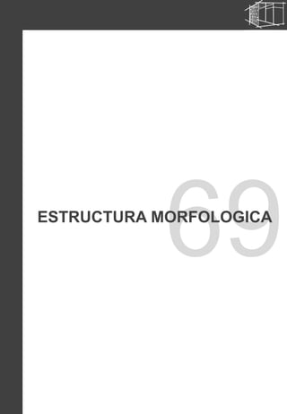 69
12
ESTRUCTURA MORFOLOGICA
 