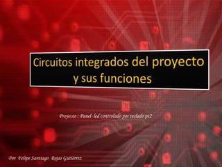 Proyecto : Panel led controlado por teclado ps2




Por Felipe Santiago Rojas Gutiérrez
 