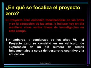 Proyecto zero de harvard | PPT