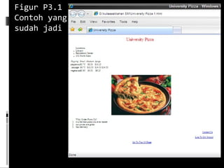 Figur P3.1 Contoh yang sudah jadi 