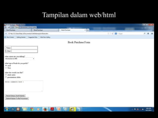 Tampilan dalam web/html

 