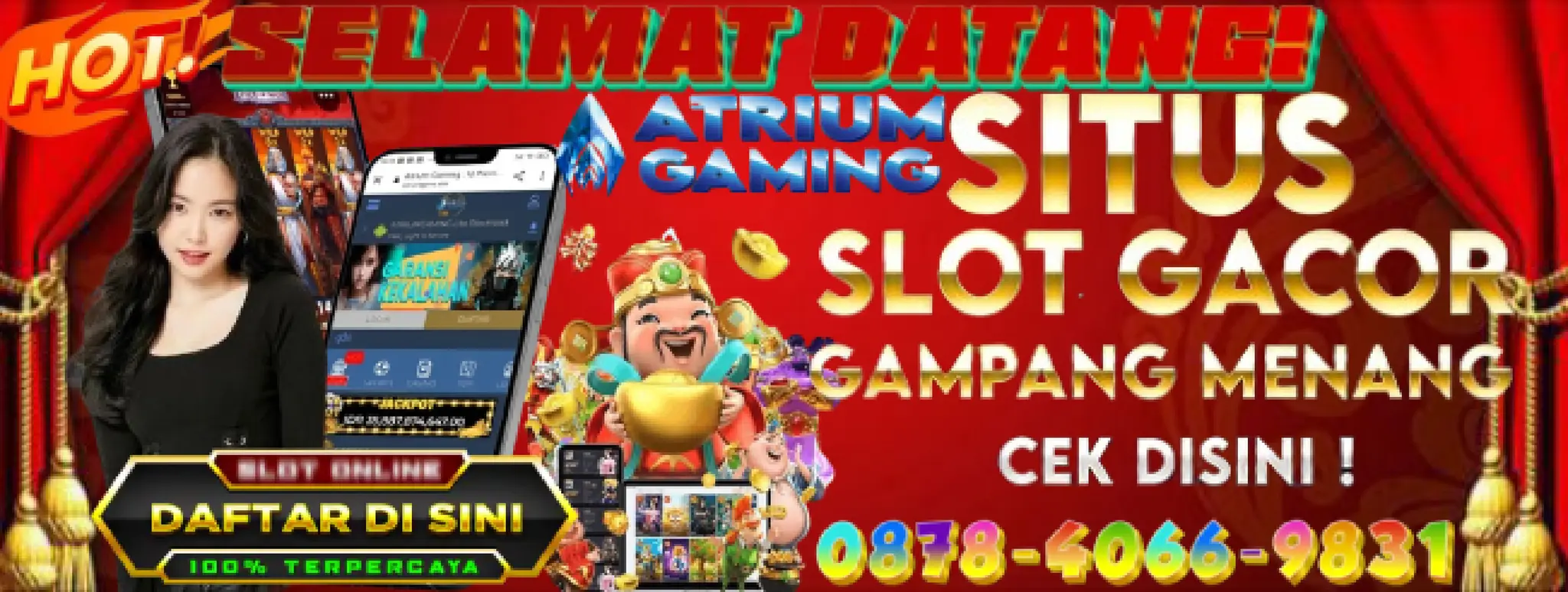 ATRIUM GAMING SLOT GACOR MUDAH MENANG 2024 TERBARU PPT
