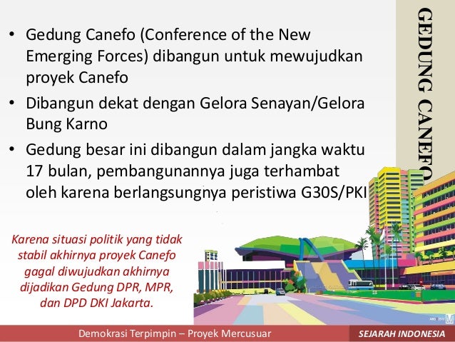 Sejarah Indonesia - SMA Kelas 12 - Proyek Mercusuar