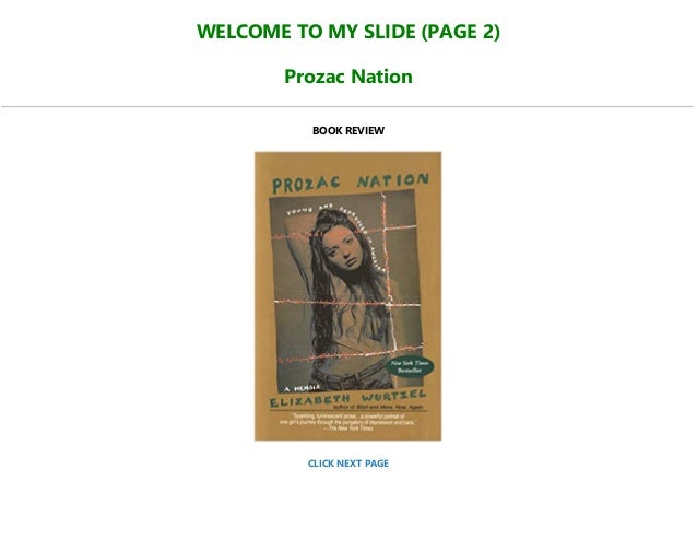 Read Ebook Prozac Nation Full Acces