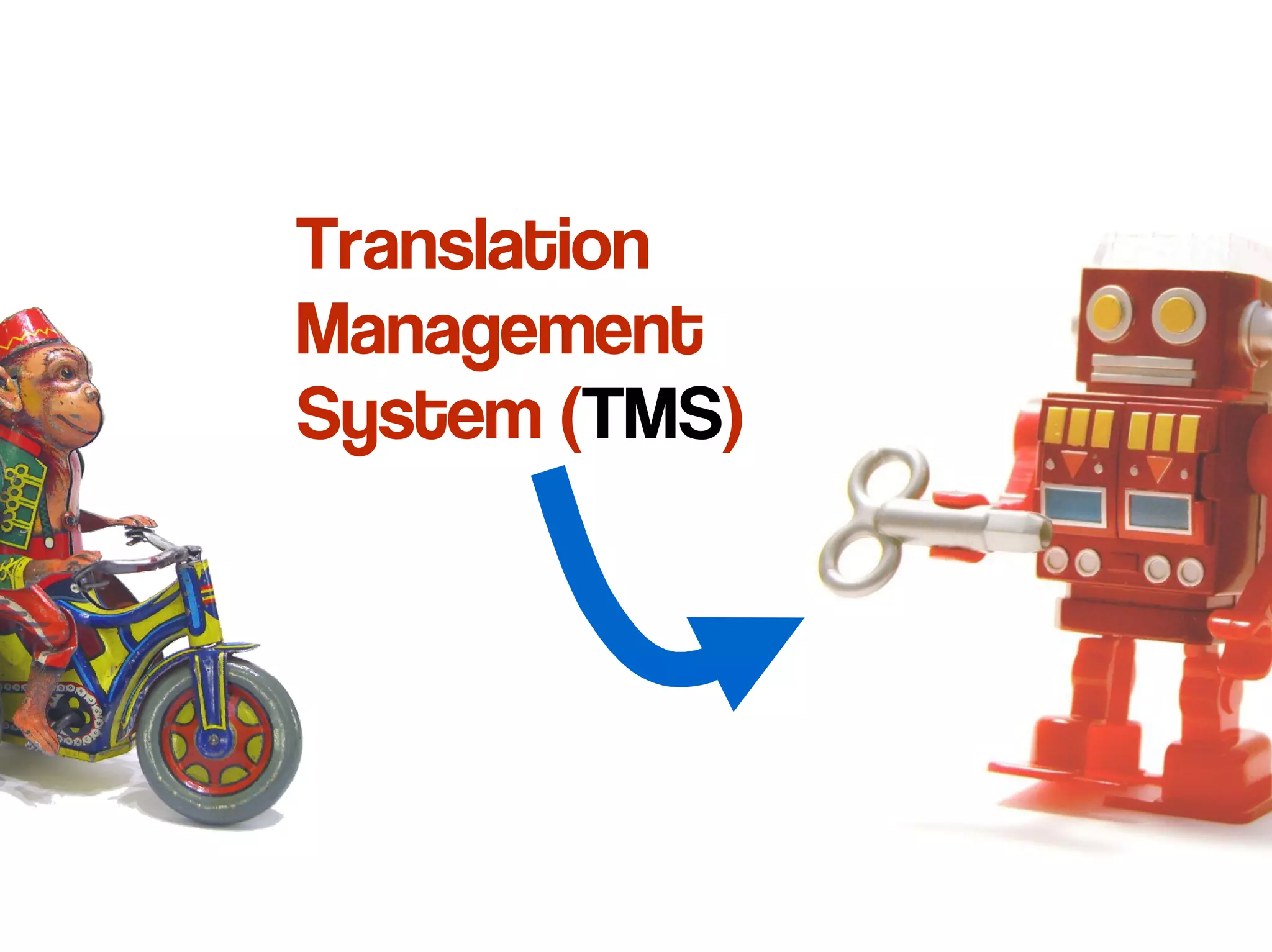 Translation
Management
System (TMS)
 