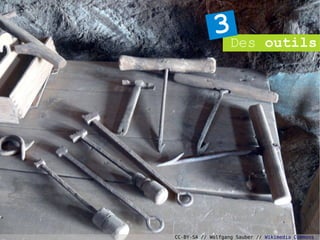3Des             outils




                                          17

CC-BY-SA // Wolfgang Sauber // Wikimedia Commons
 
