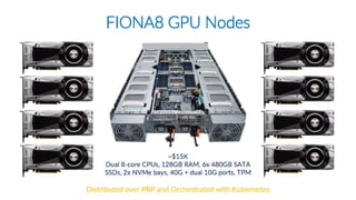 PRP Distributed Kubernetes Cluster