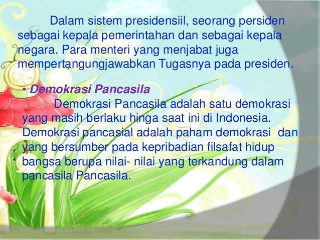 Contoh Sikap Positif Terhadap Sistem Pemerintahan Di