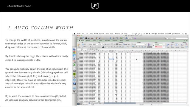 format auto excel column width Pivot Crash Tables Excel Course: