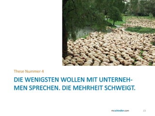 Die HerausforderungRealtime: Transparenz