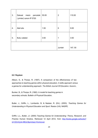 Prposal tgfu (1) | DOC