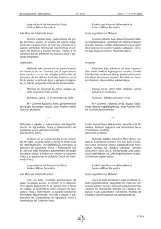 BOPV Admisión a tramite de la propuesta no de ley para garantizar la asistencia letrada de Pablo Ibar