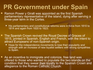 Spain Control Puerto Rico Puerto Rico: History & Legal System | PPT