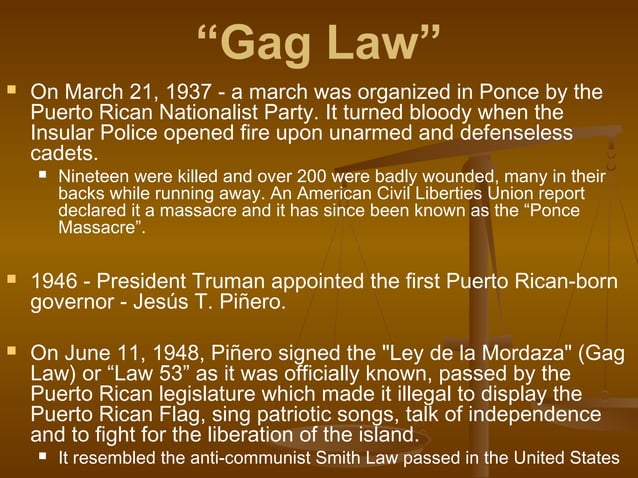 Puerto Rico: History &amp; Legal System | PPT