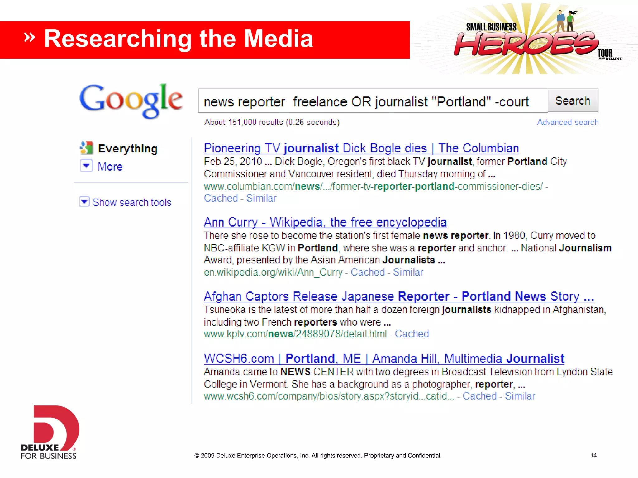 Researching the Media