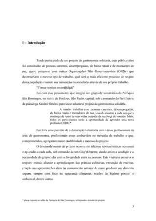 Pré projeto, esboço lv ss