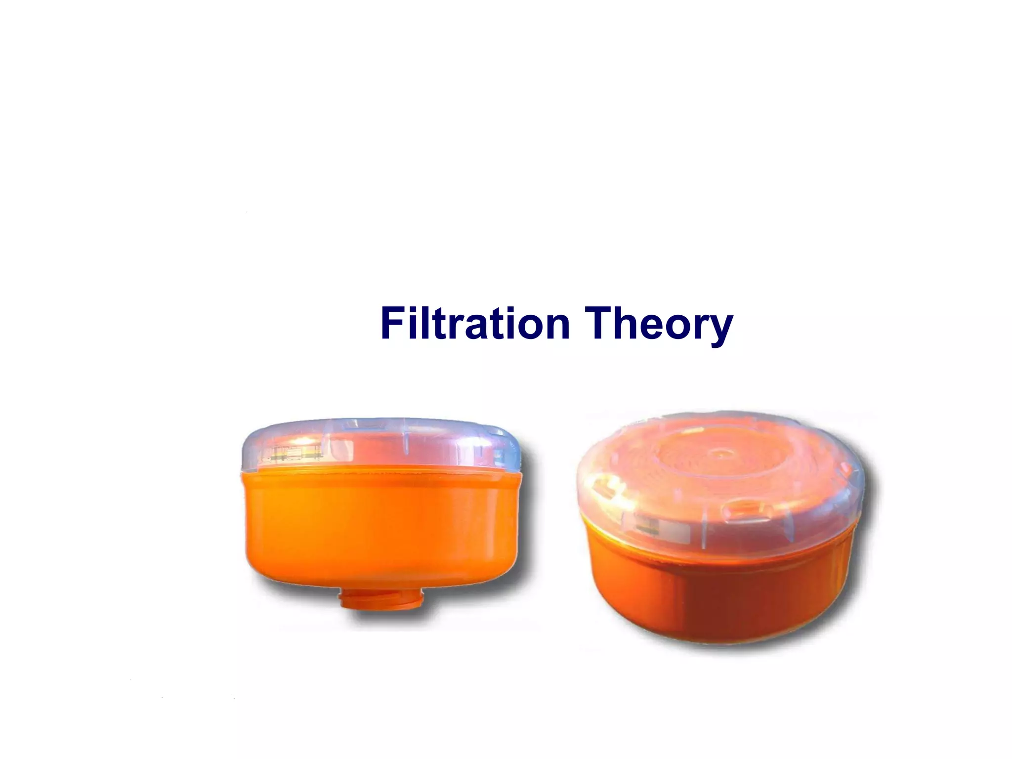 Filtration Theory 