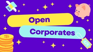 Open
Corporates
 