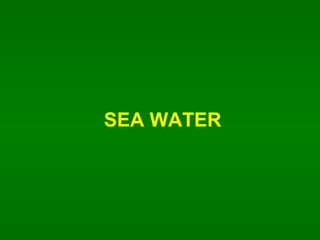 SEA WATER 
