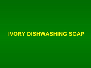 IVORY DISHWASHING SOAP 