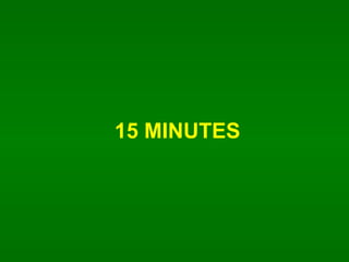 15 MINUTES 