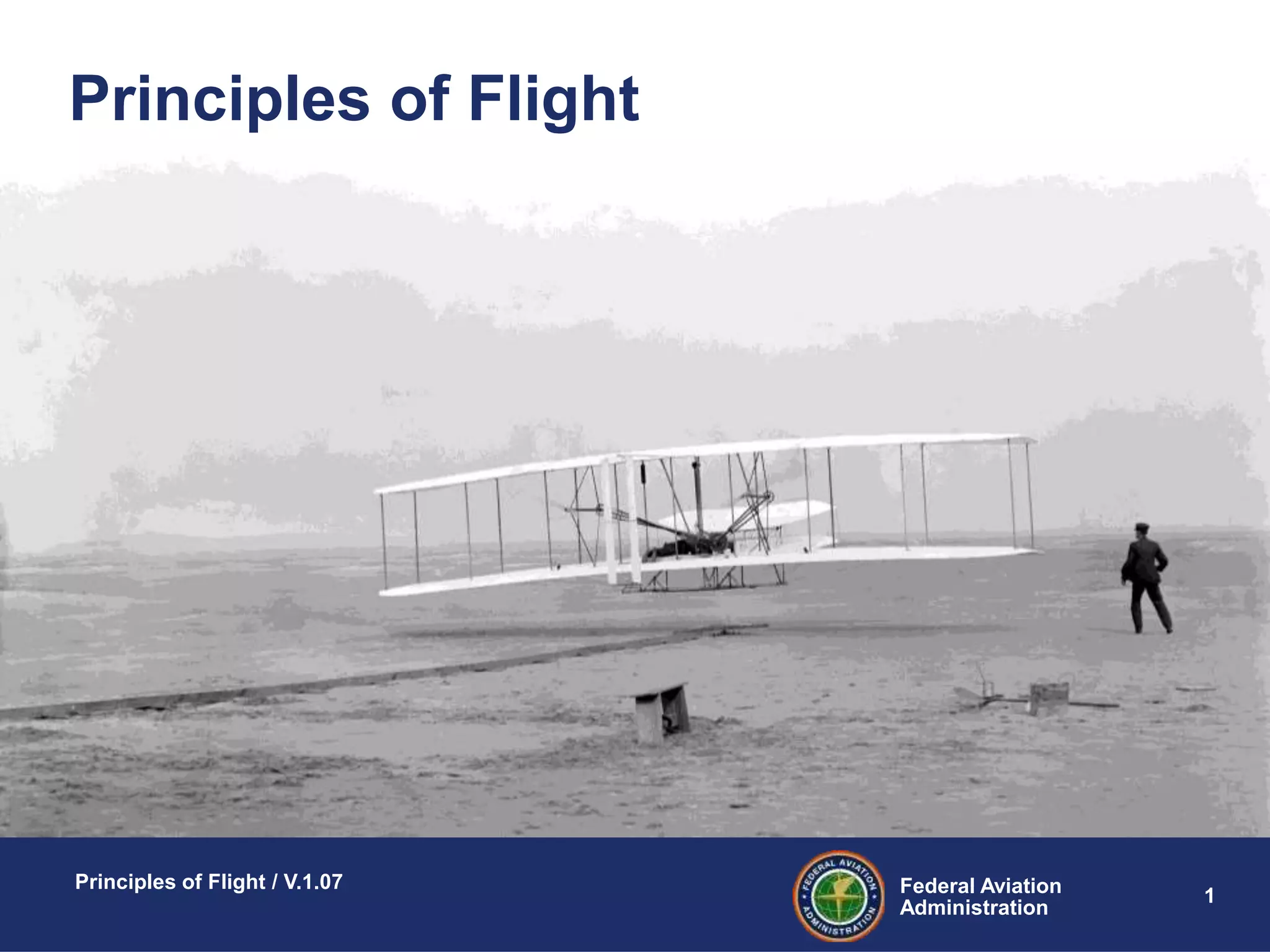 Federal Aviation
Administration
Principles of Flight / V.1.07
1
Principles of Flight
 