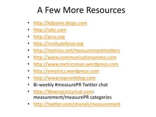 Smart PR Measurement in the Digital Age