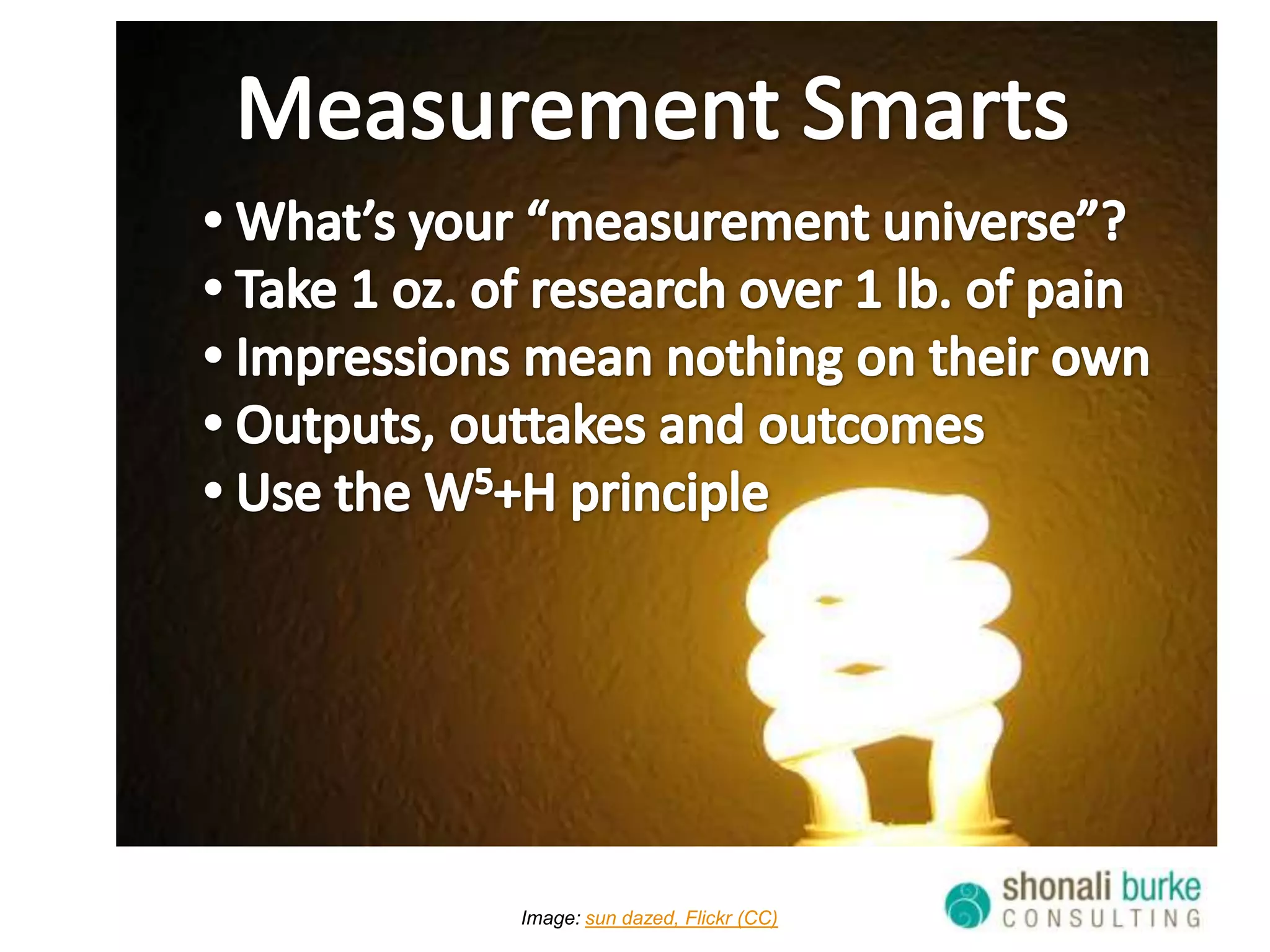 Monitoring & Measurement on a Shoestring