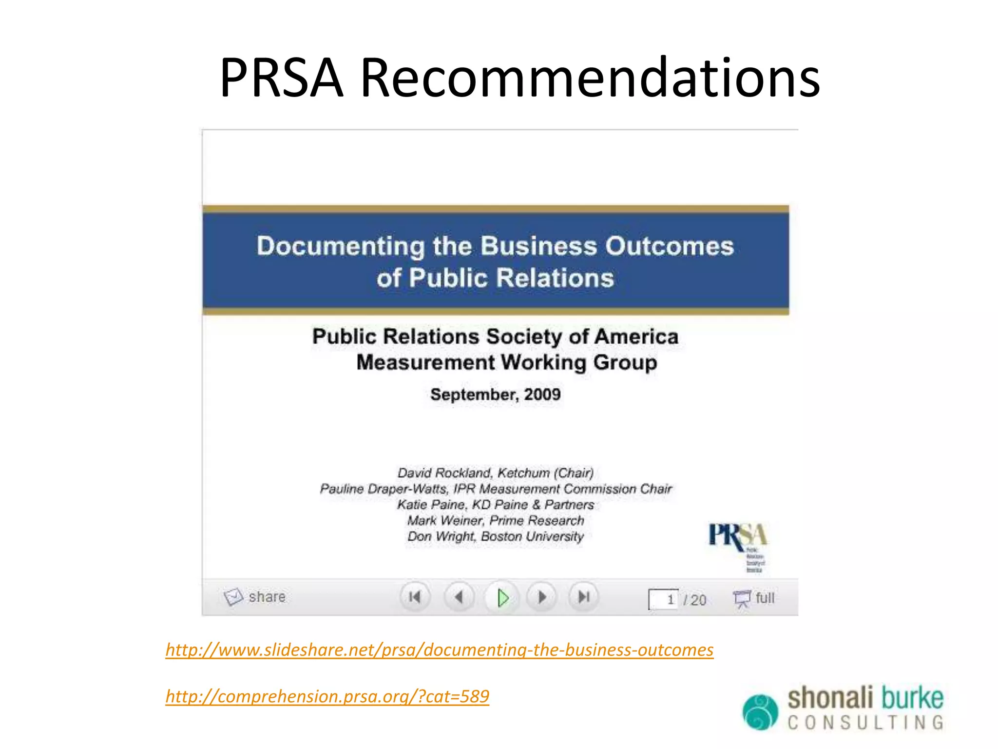 Measurement Smarts What’s your “measurement universe”?