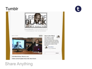 Tumblr




Share Anything
 
