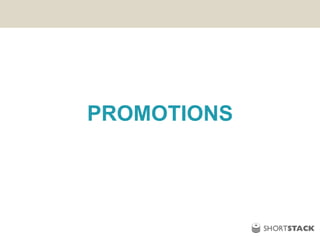 PROMOTIONS
 