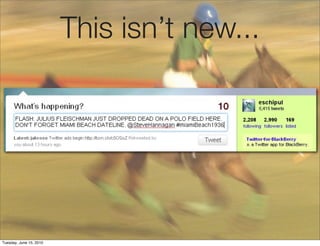 This isn’t new...




Tuesday, June 15, 2010
 