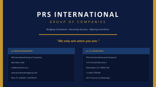 PRS Bridging Continents. Executing Success. Aligning Incentives..pdf