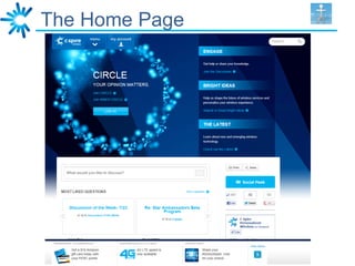 The Home Page
 
