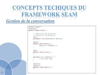Gestion de la conversation




18
 