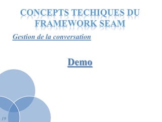 Gestion de la conversation


                       Demo




19
 